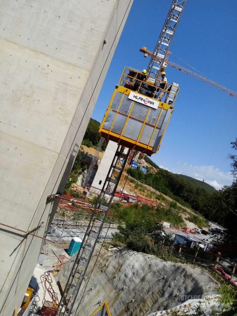  Xingdou SC200 Ανυψωτήρες με κατακόρυφους πυλώνες