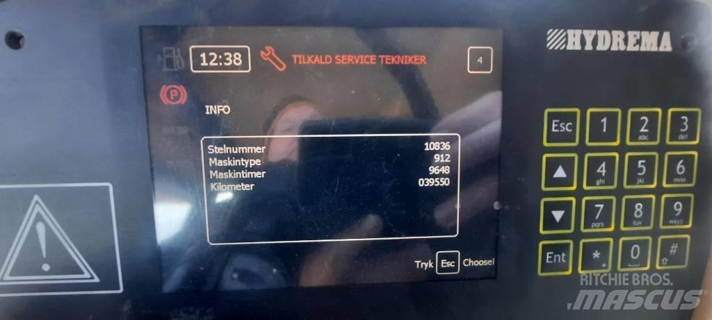 Hydrema 912DS Άκαμπτα Dumper με ανατρεπόμενο κάδο