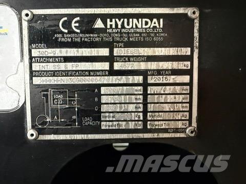 Hyundai 30D-9 Πετρελαιοκίνητα Κλαρκ