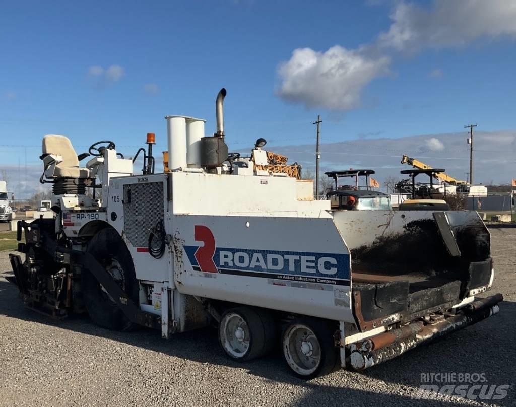 Roadtec RP190 Επίστρωση ασφάλτου