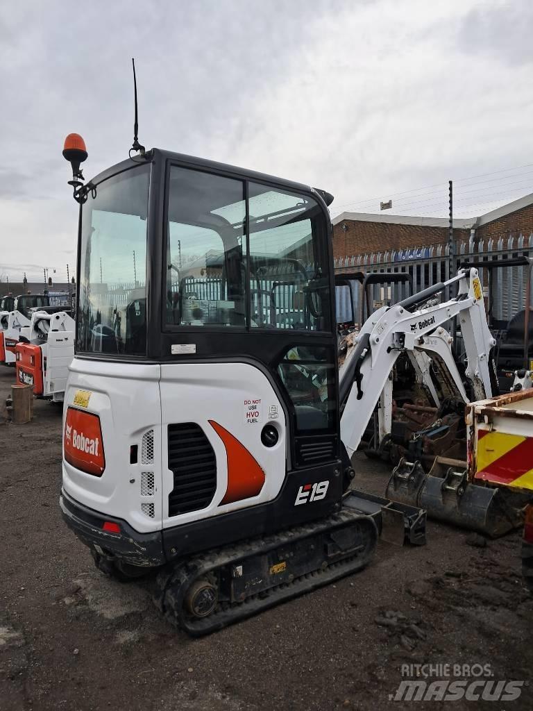 Bobcat E19 cabin Εκσκαφάκι (διαβολάκι) < 7t