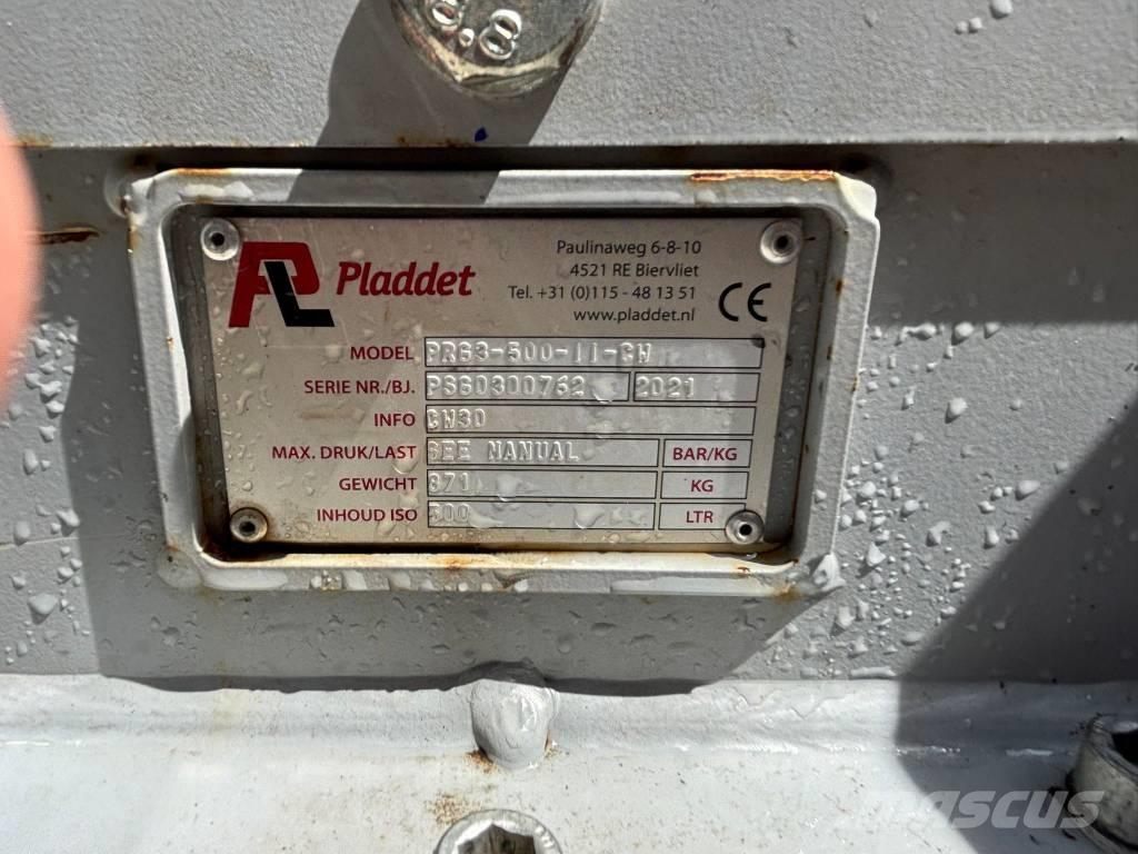 Pladdet PRG3-500 Αρπάγες