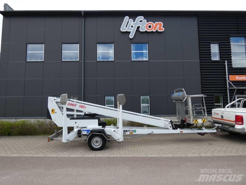 Dino 180 T  Skylift Εναέριες πλατφόρμες τοποθετημένες σε ρυμούλκα