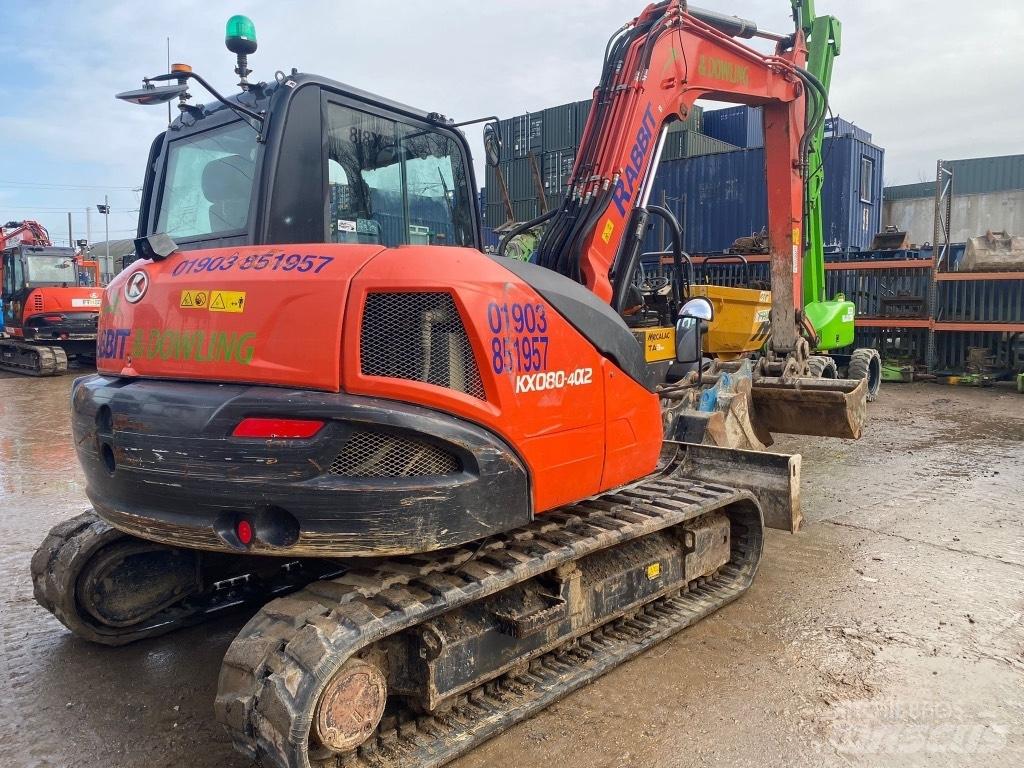 Kubota KX 080-4 Μίνι εκσκαφείς 7t - 12t