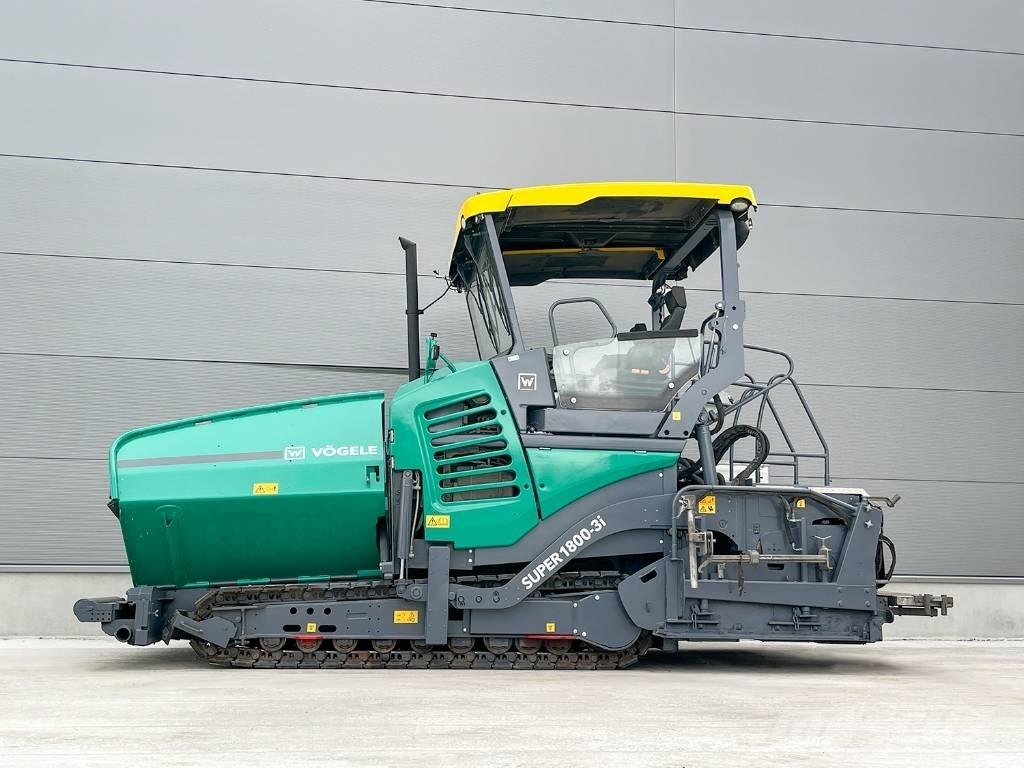Vögele SUPER 1800-3I Επίστρωση ασφάλτου