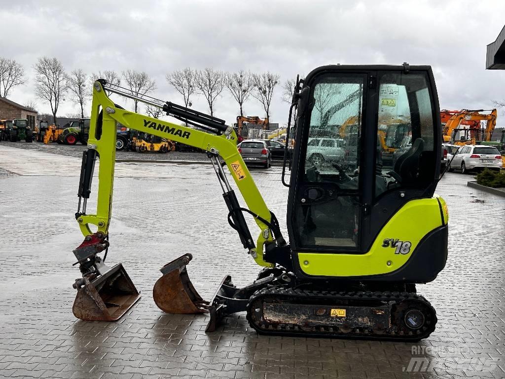 Yanmar SV 18 Εκσκαφάκι (διαβολάκι) < 7t