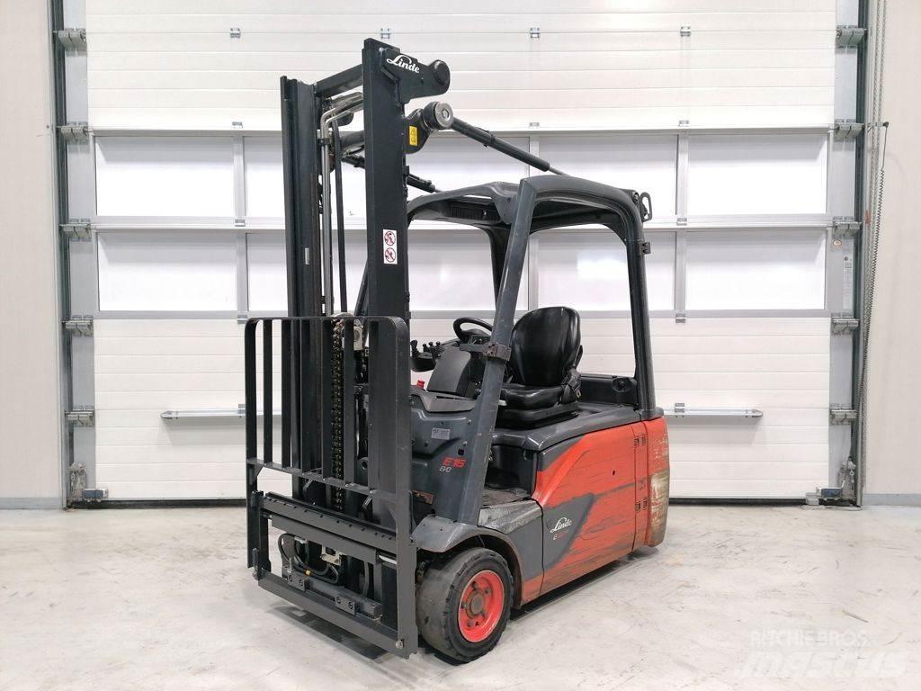 Linde E16L-02 Ηλεκτρικά περονοφόρα ανυψωτικά κλαρκ