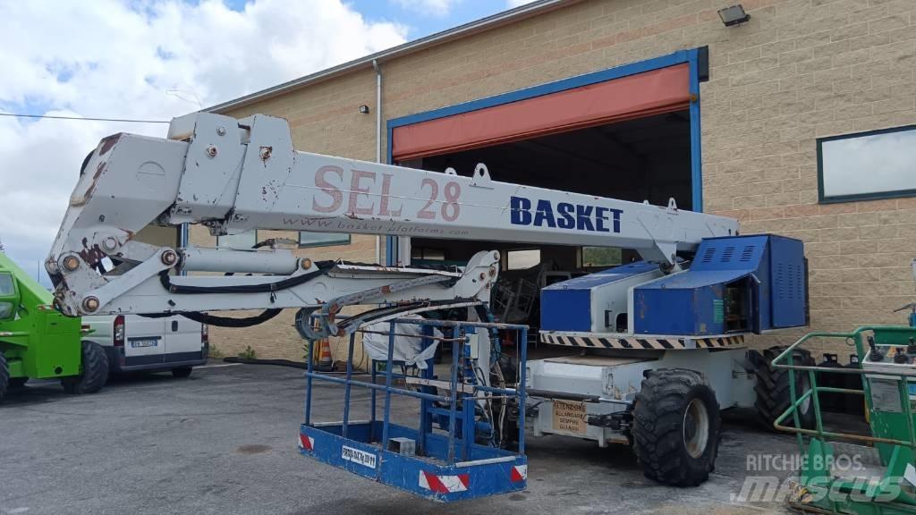  basket SEL 28 Ανυψωτήρες με τηλεσκοπικό βραχίονα