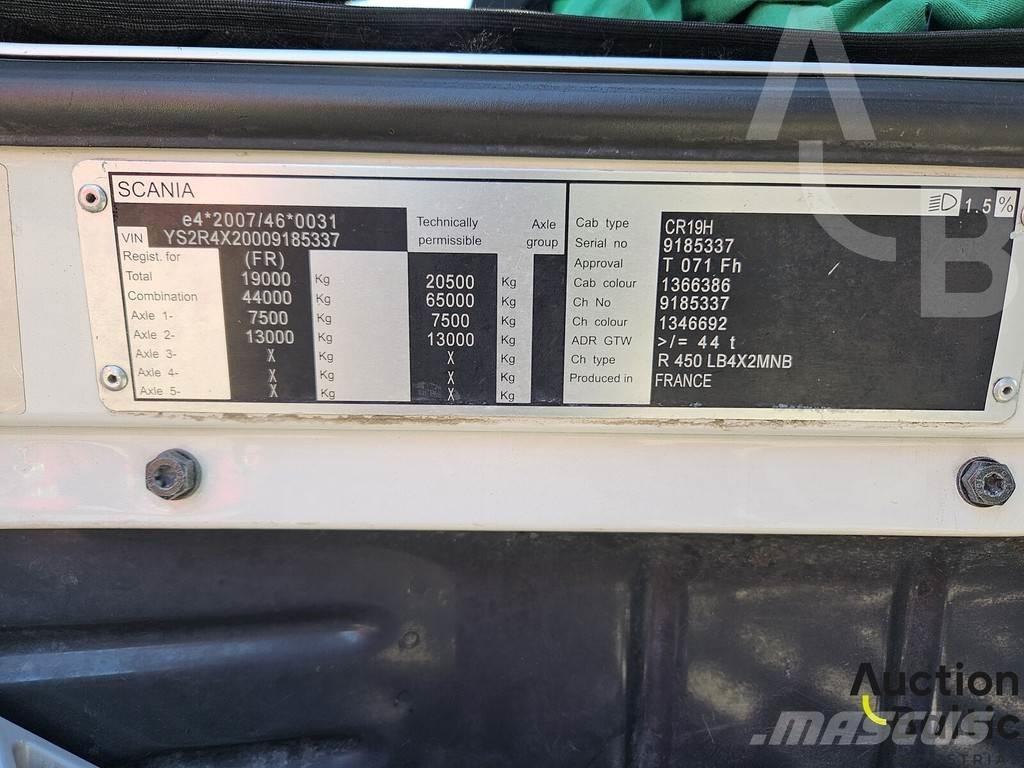 Scania R 450 Νταλίκες μεταφοράς οχημάτων
