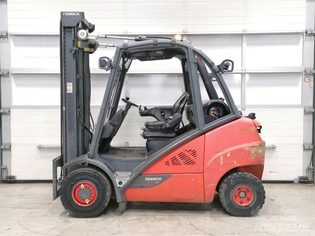 Linde H30T-02 Περονοφόρα ανυψωτικά κλαρκ με φυσικό αέριο LPG