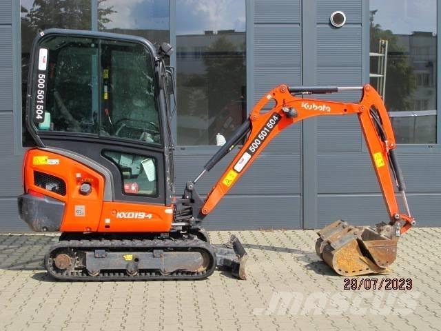 Kubota KX 019-4 Εκσκαφάκι (διαβολάκι) < 7t