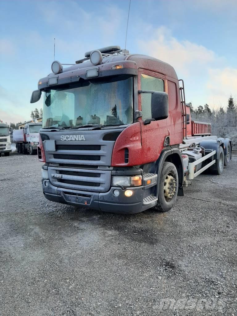 Scania P 420 Φορτηγά για εμπορευματοκιβώτια