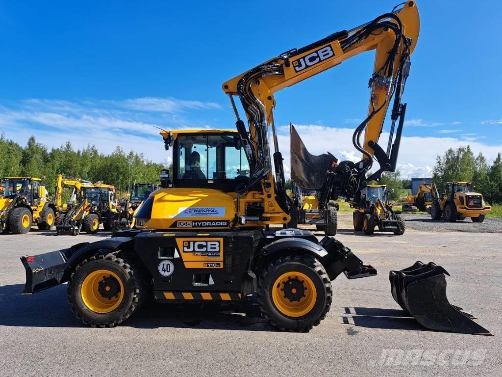 JCB Hydradig Εκσκαφείς με τροχούς - λάστιχα