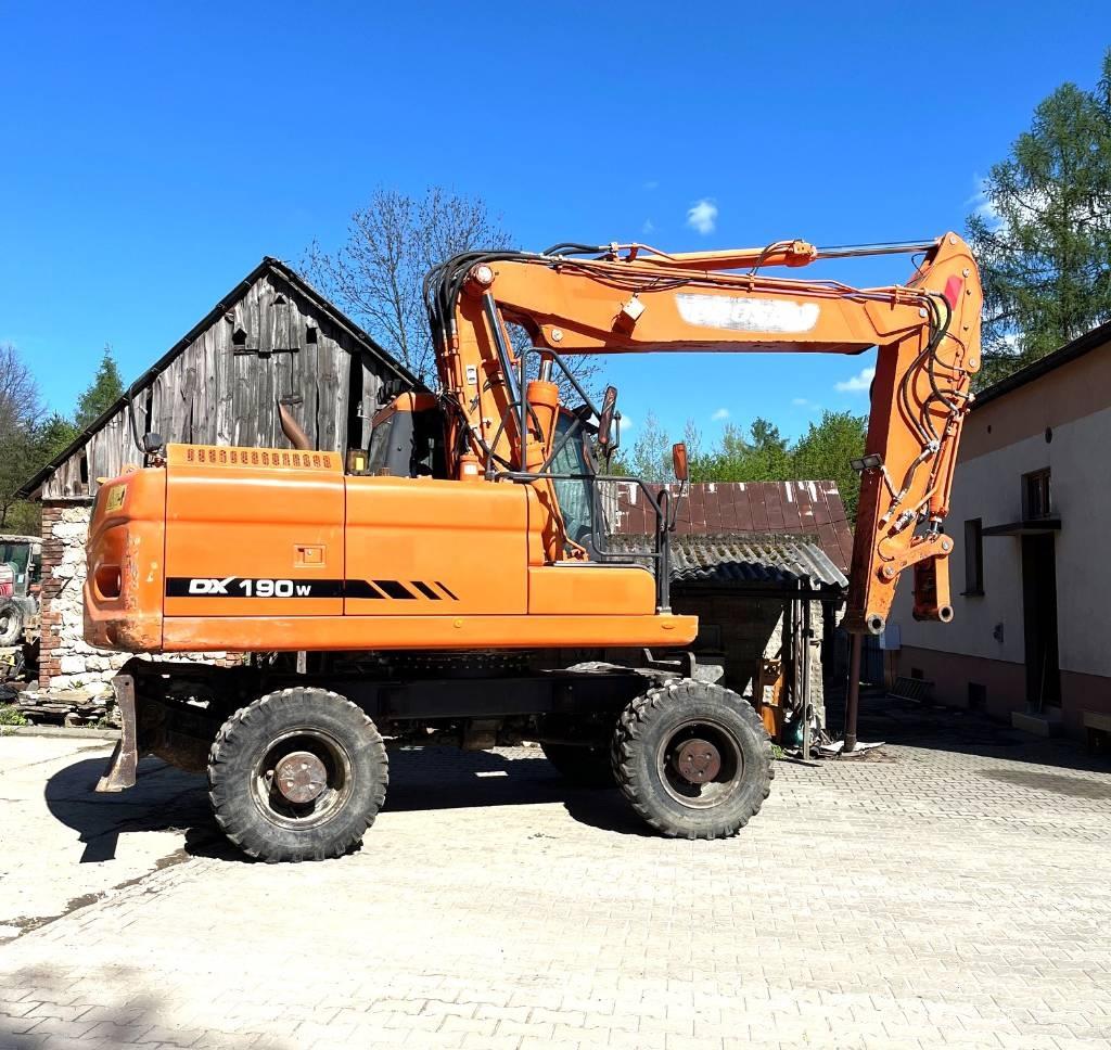 Doosan DX 190 W-3 Εκσκαφείς με τροχούς - λάστιχα