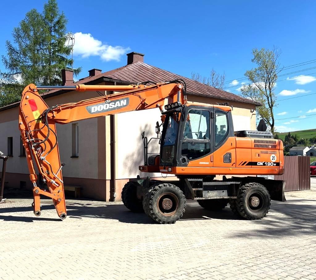 Doosan DX 190 W-3 Εκσκαφείς με τροχούς - λάστιχα