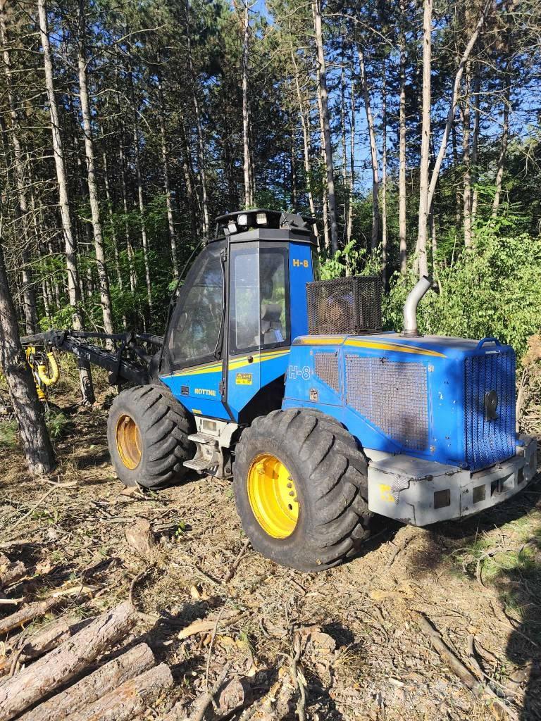 Rottne H8 Θεριζοαλωνιστικές μηχανές