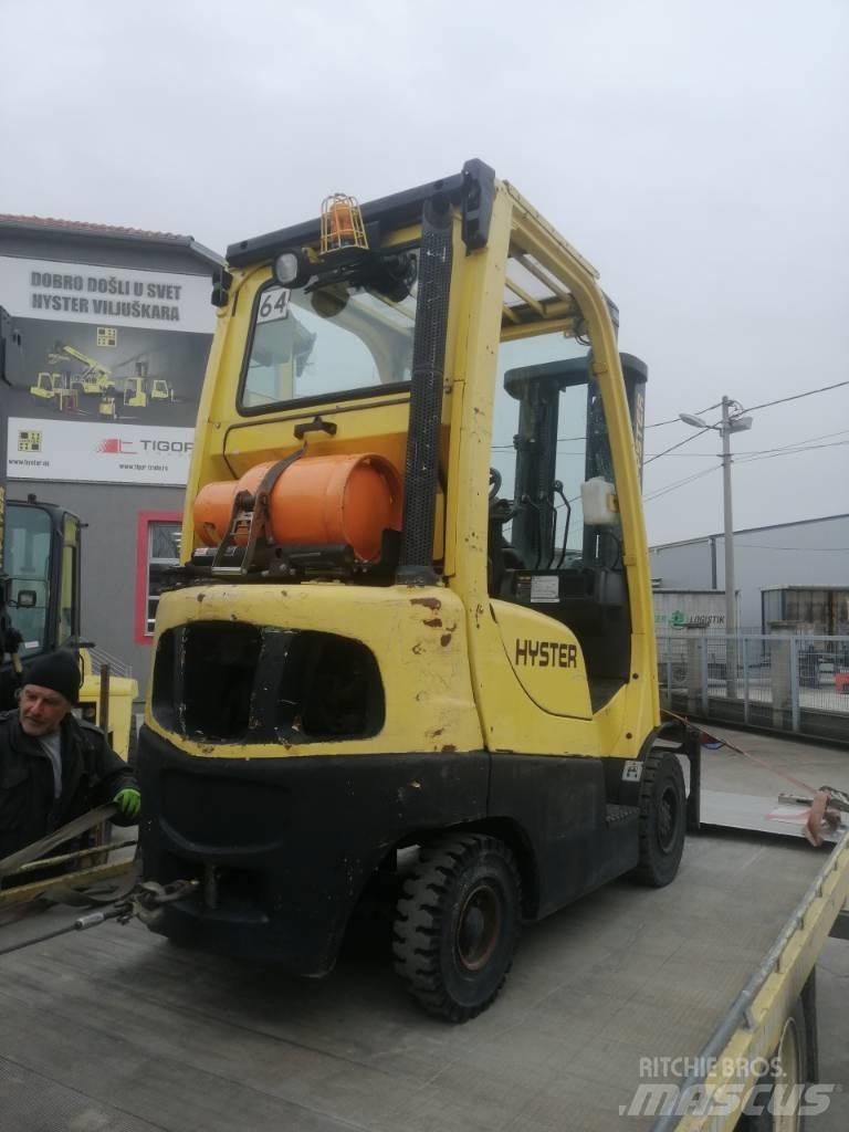 Hyster H 1.6 FT Περονοφόρα ανυψωτικά κλαρκ με φυσικό αέριο LPG