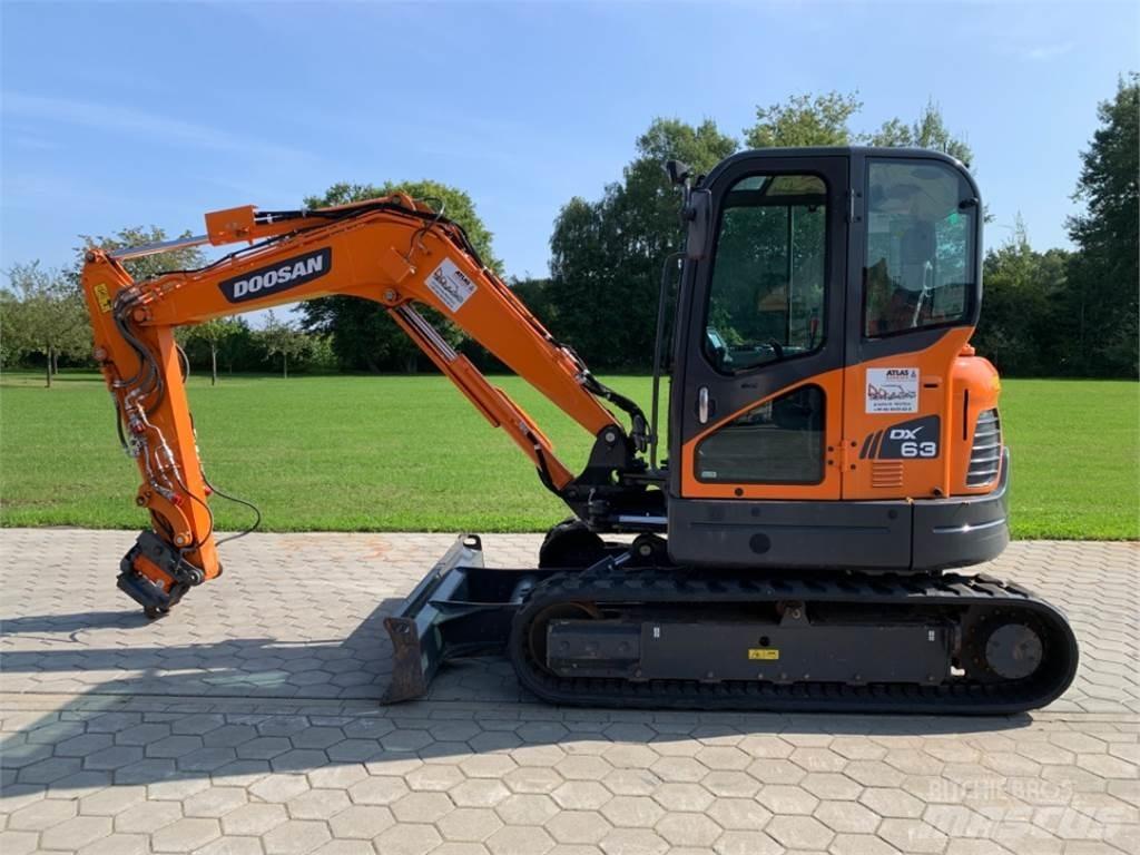 Doosan DX63-3 Εκσκαφάκι (διαβολάκι) < 7t