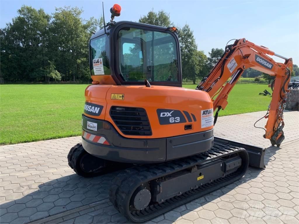 Doosan DX63-3 Εκσκαφάκι (διαβολάκι) < 7t
