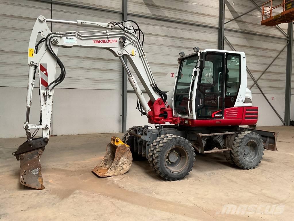 Takeuchi TB 295 W Εκσκαφείς με τροχούς - λάστιχα