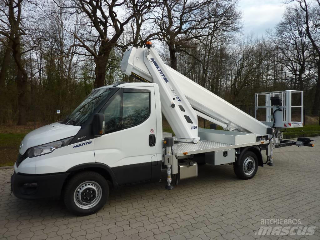 Multitel MTE 270 EX Εναέριες πλατφόρμες τοποθετημένες σε φορτηγό