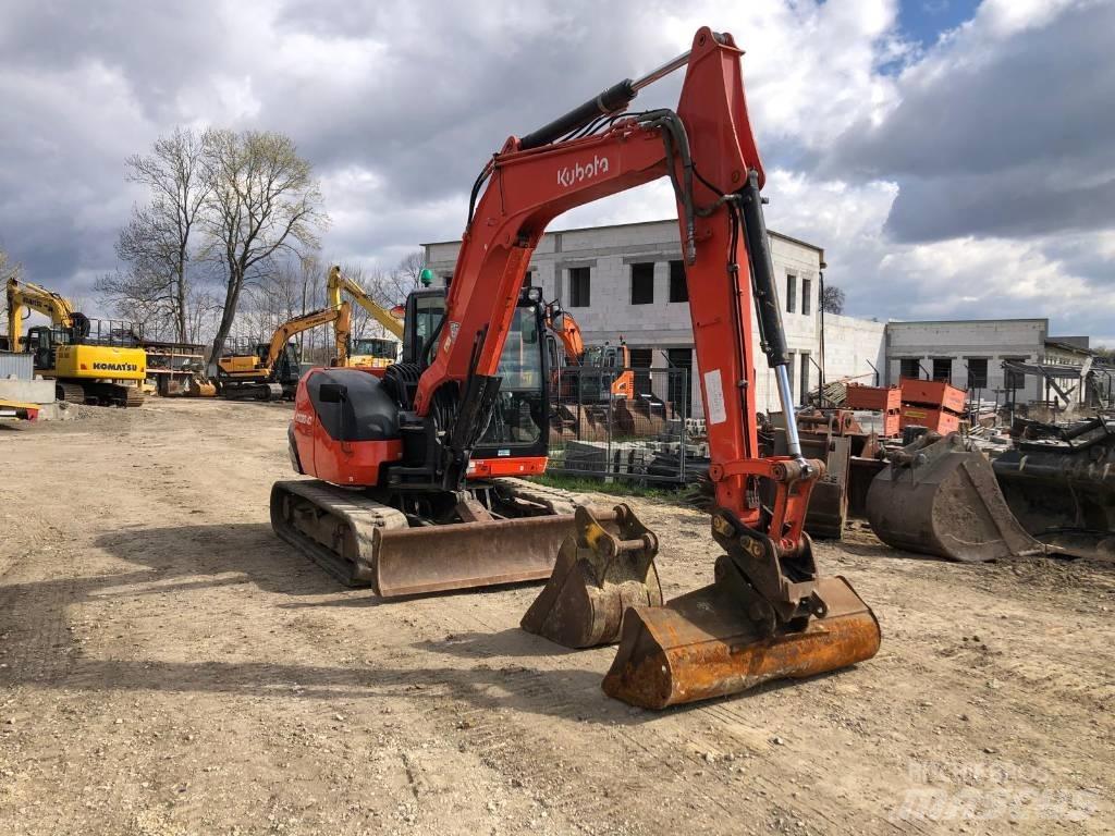Kubota KX 080-4 Εκσκαφείς με ερπύστριες