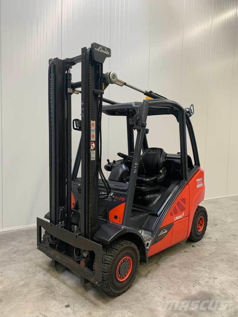 Linde H25T Περονοφόρα ανυψωτικά κλαρκ με φυσικό αέριο LPG