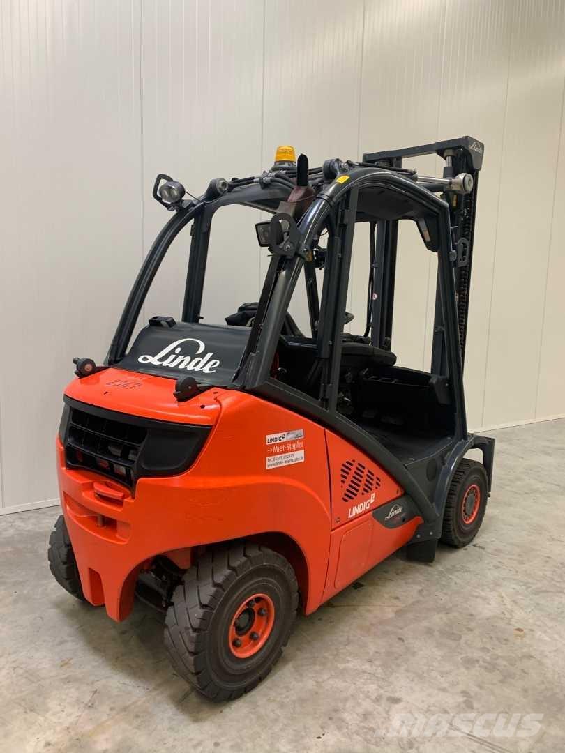 Linde H25T Περονοφόρα ανυψωτικά κλαρκ με φυσικό αέριο LPG