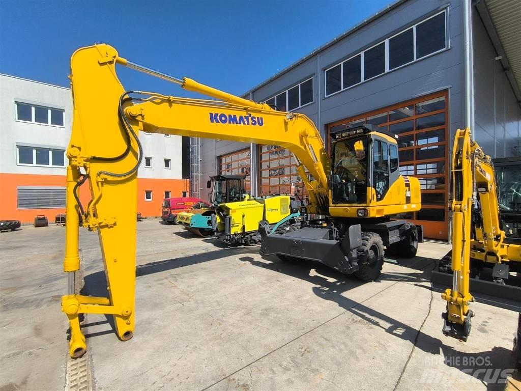 Komatsu PW 180-7 Εκσκαφείς με τροχούς - λάστιχα