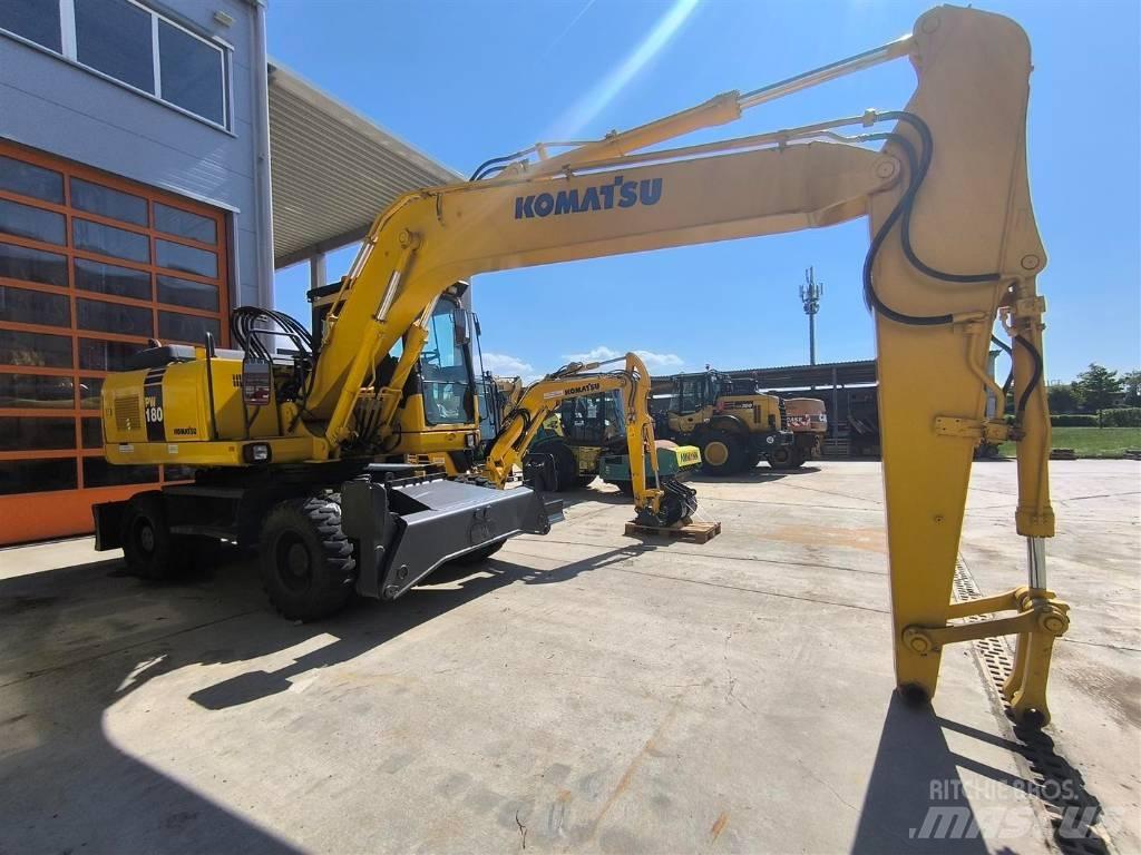 Komatsu PW 180-7 Εκσκαφείς με τροχούς - λάστιχα