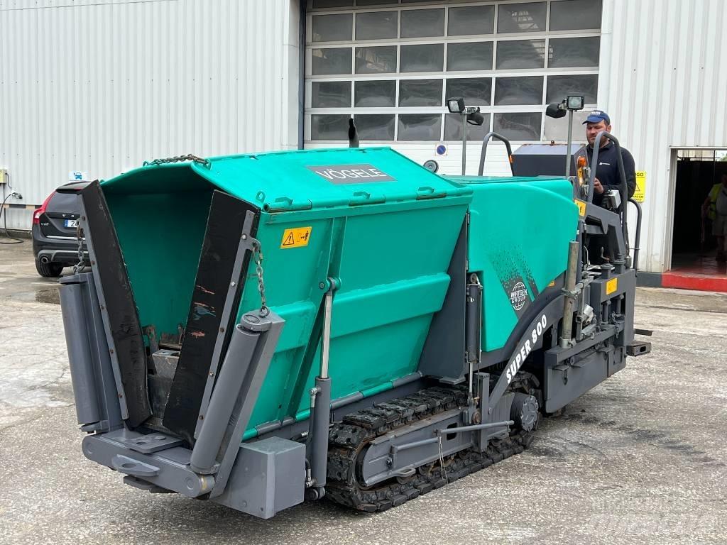 Vögele Super 800 Επίστρωση ασφάλτου