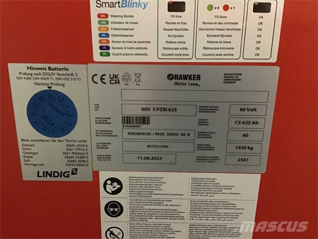 Linde E35L Ηλεκτρικά περονοφόρα ανυψωτικά κλαρκ