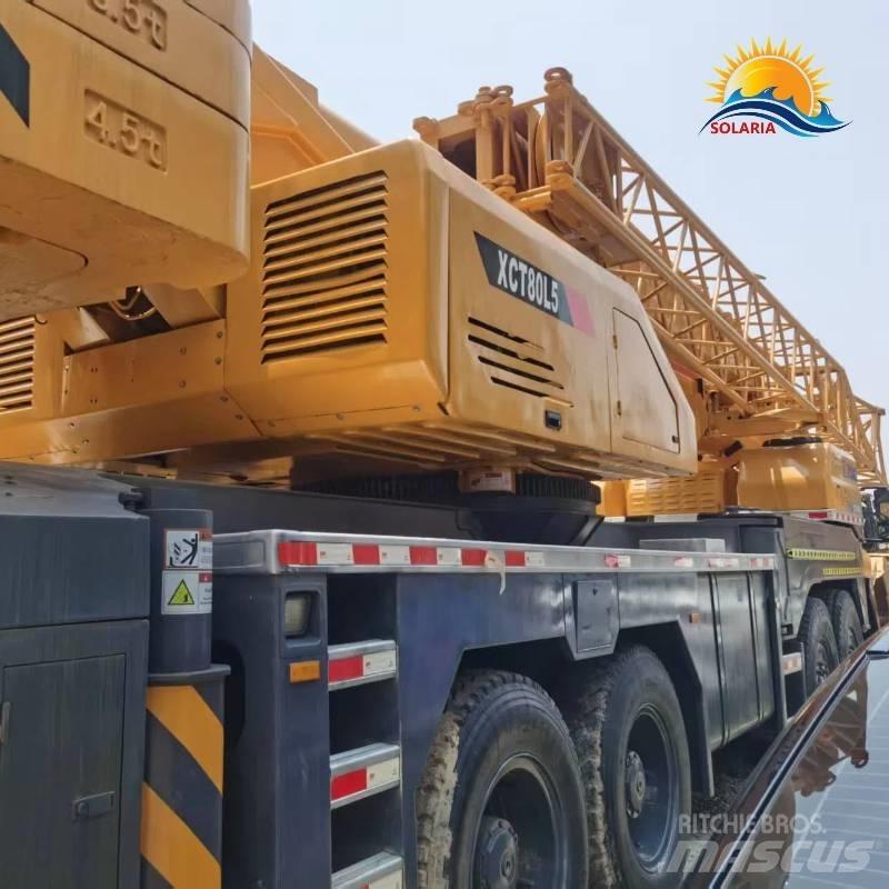 XCMG xct80l5 Γερανοί παντός εδάφους
