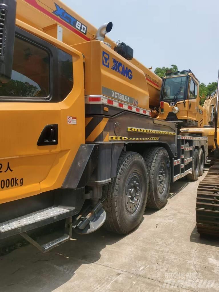 XCMG xct80l5 Γερανοί παντός εδάφους