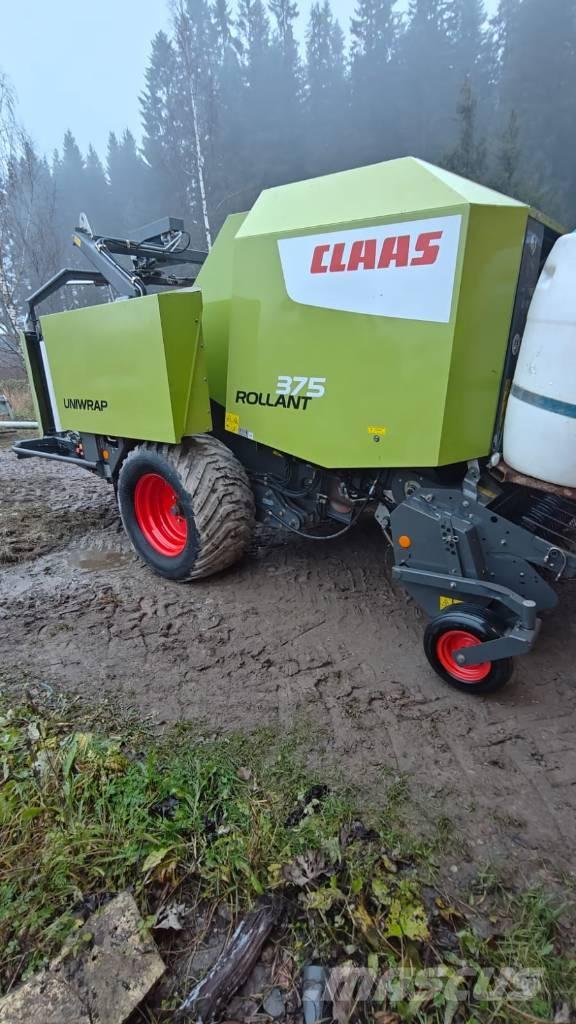 CLAAS 375 Uniwrap Πρέσες κυλινδρικών δεμάτων