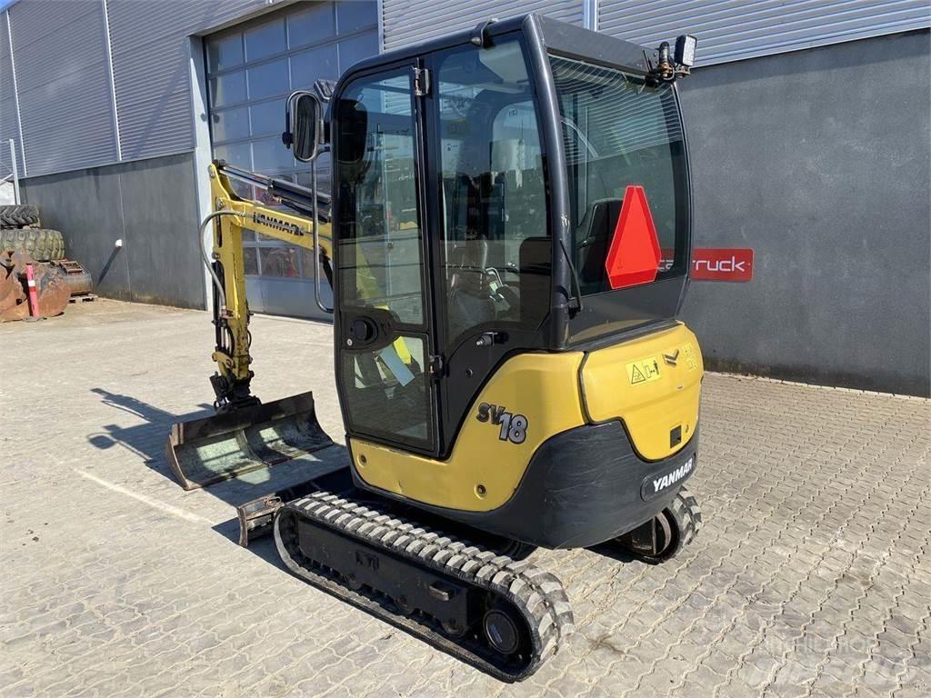 Yanmar SV18 Εκσκαφείς με τροχούς - λάστιχα