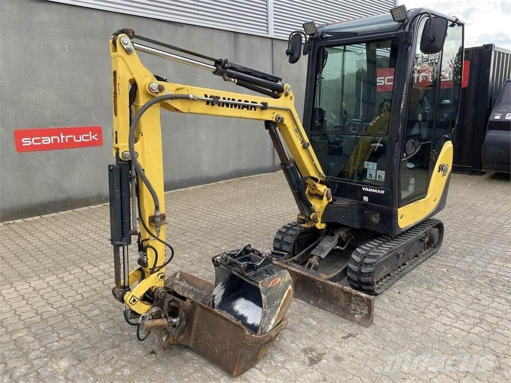 Yanmar SV18 Εκσκαφείς με τροχούς - λάστιχα