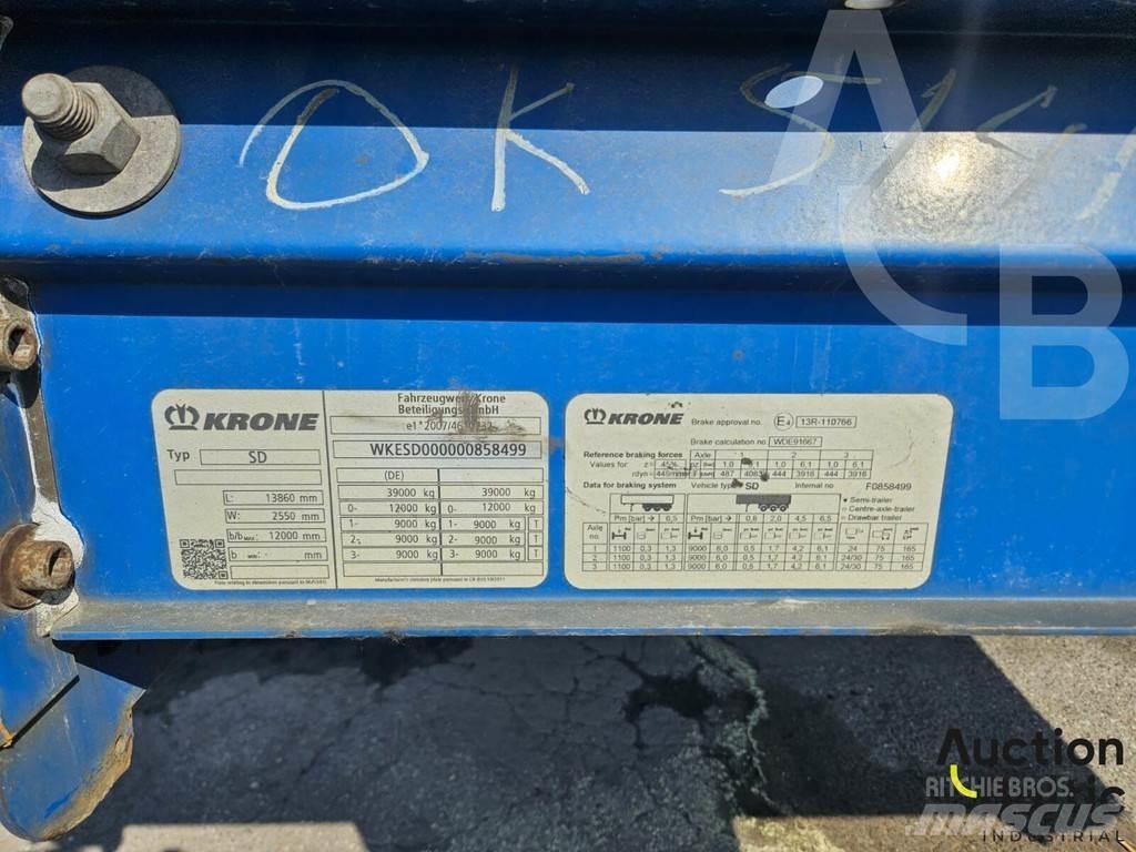 Krone SD Ημιρυμούλκες Κουρτίνα