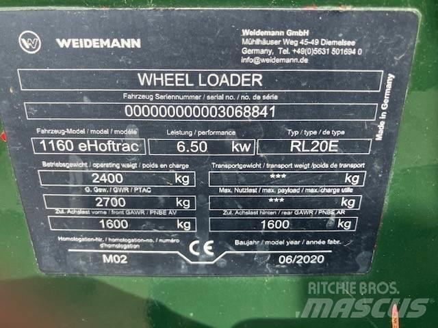 Weidemann 1160e Μίνι φορτωτές