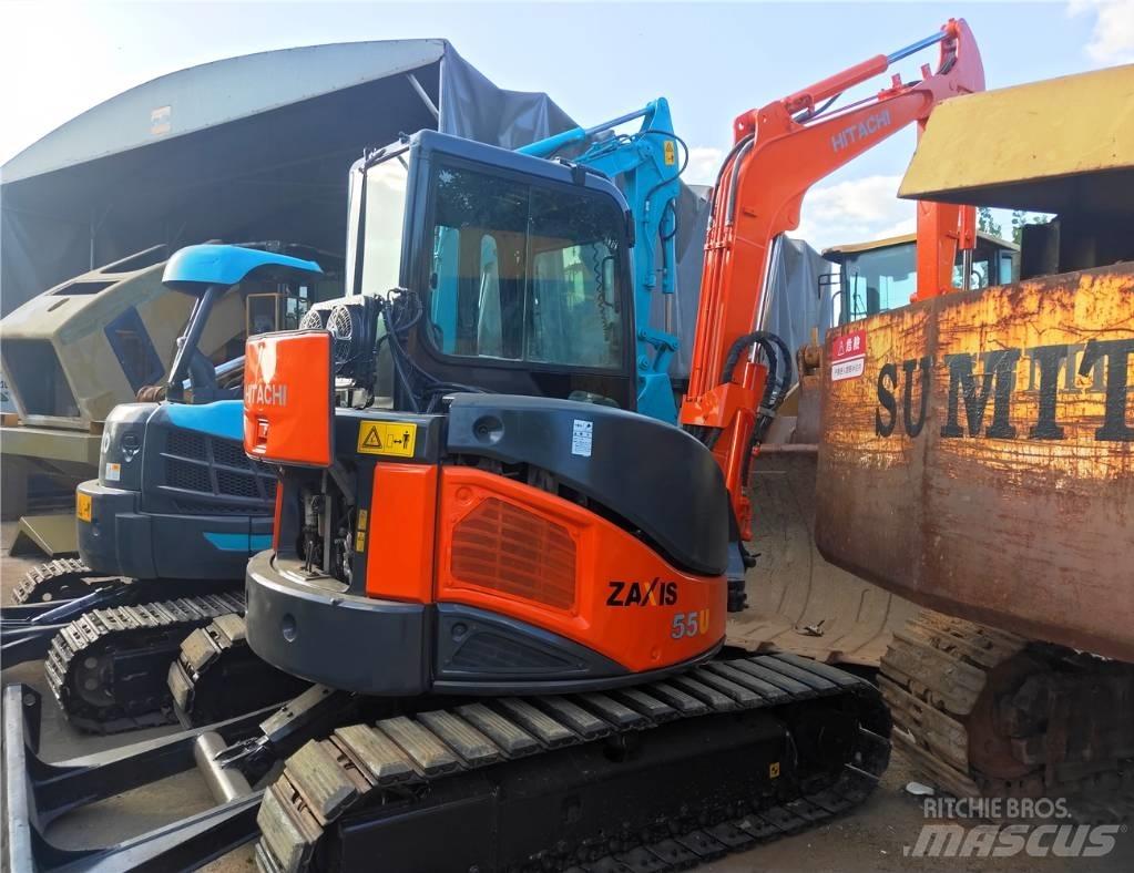 Hitachi ZX55UR Εκσκαφάκι (διαβολάκι) < 7t