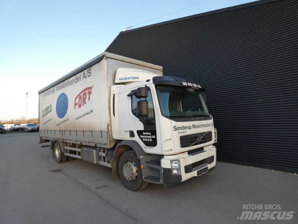 Volvo FE 280 Φορτηγά Καρότσα - Κουρτίνα