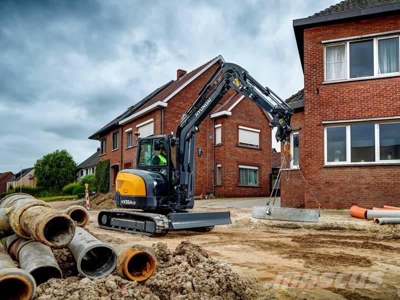 Hyundai HX 55 ACR Εκσκαφάκι (διαβολάκι) < 7t