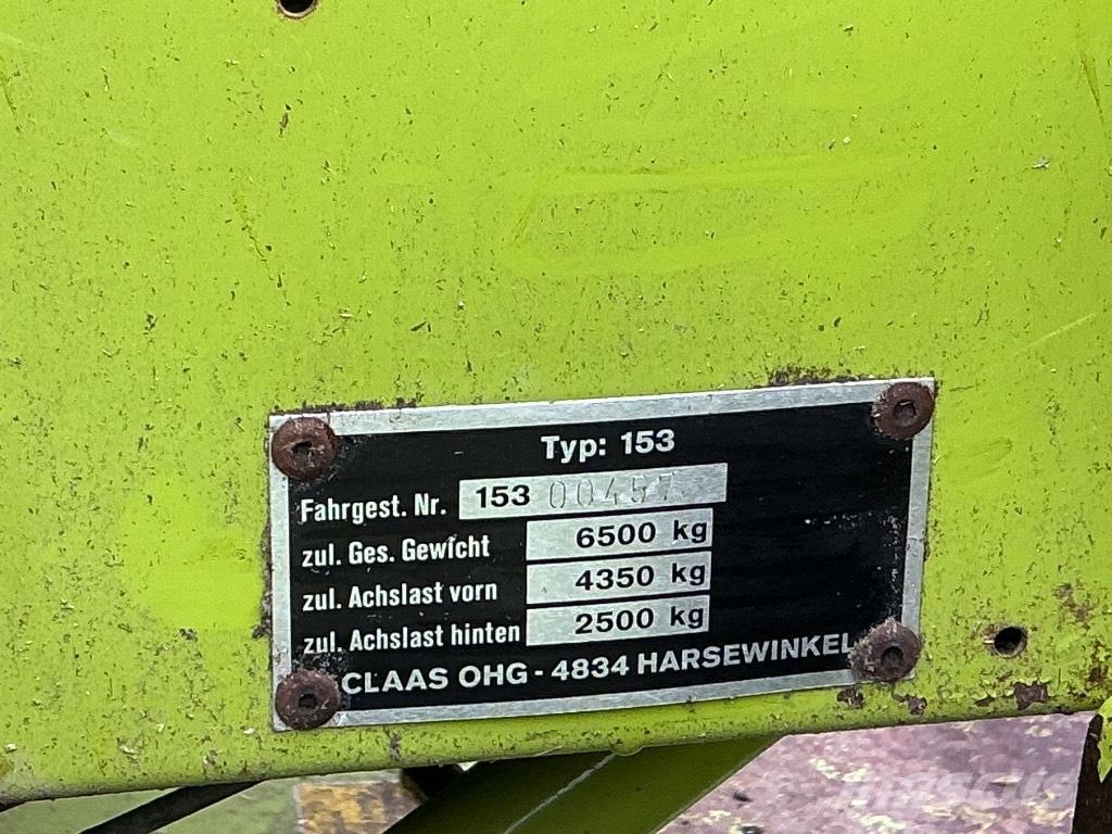 CLAAS 48 Θεριζοαλωνιστικές μηχανές