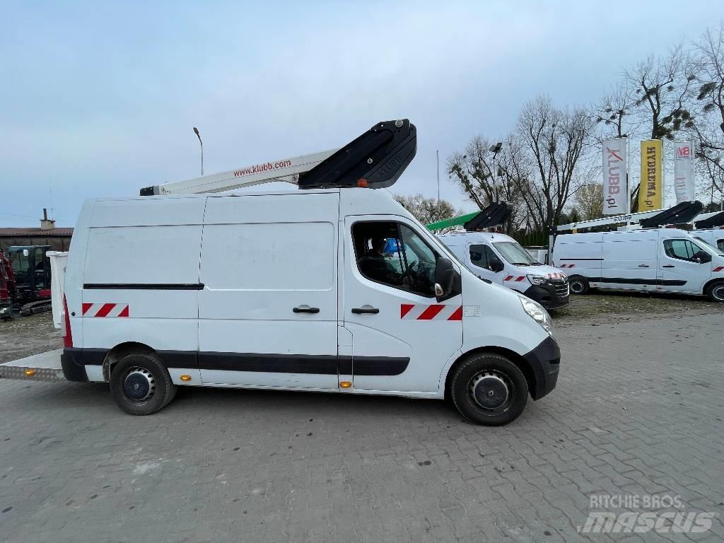 Klubb K32 Εναέριες πλατφόρμες τοποθετημένες σε φορτηγό
