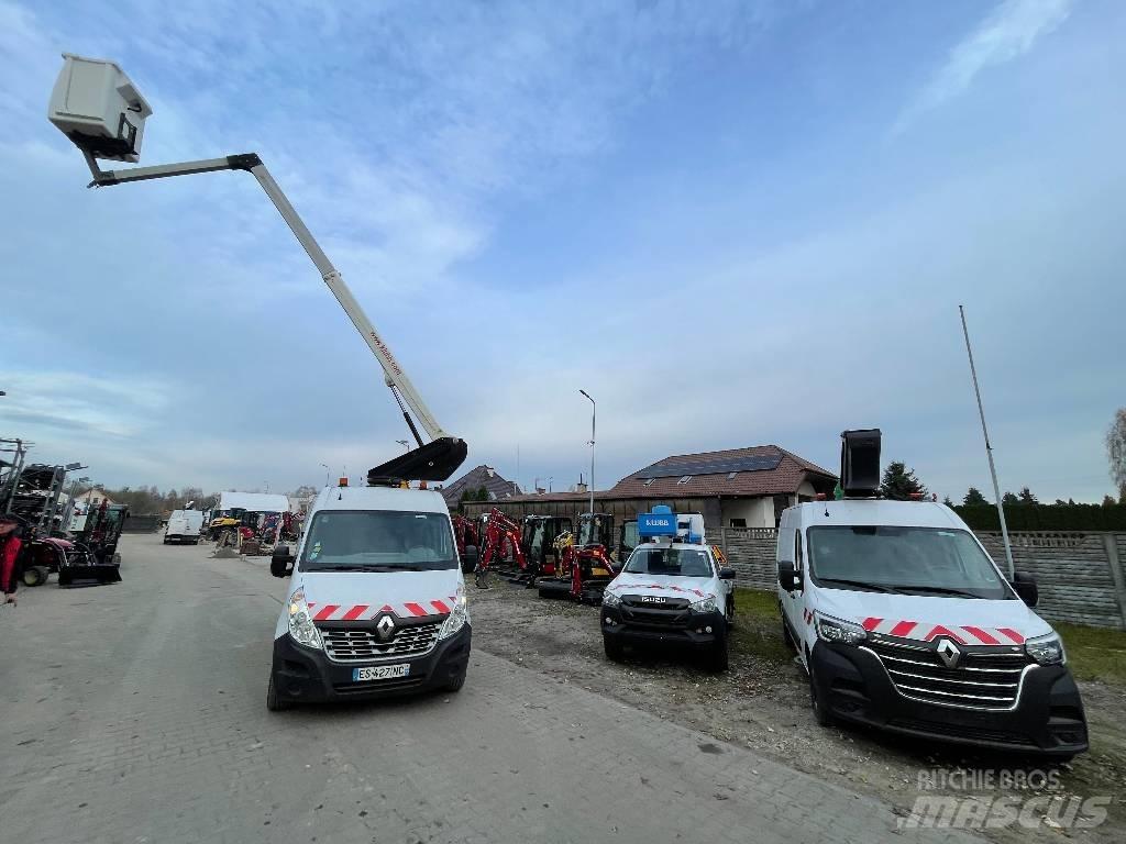 Klubb K32 Εναέριες πλατφόρμες τοποθετημένες σε φορτηγό