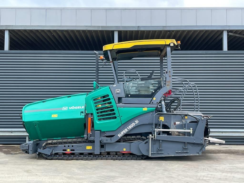 Vögele SUPER 1800-3I Επίστρωση ασφάλτου