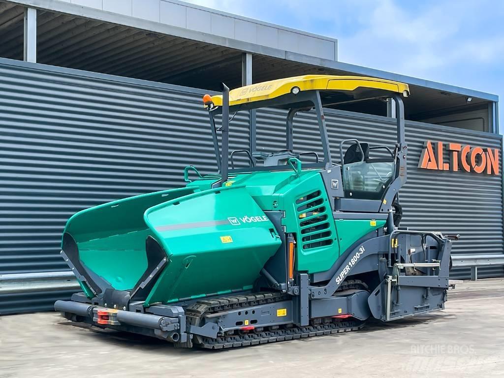 Vögele SUPER 1800-3I Επίστρωση ασφάλτου