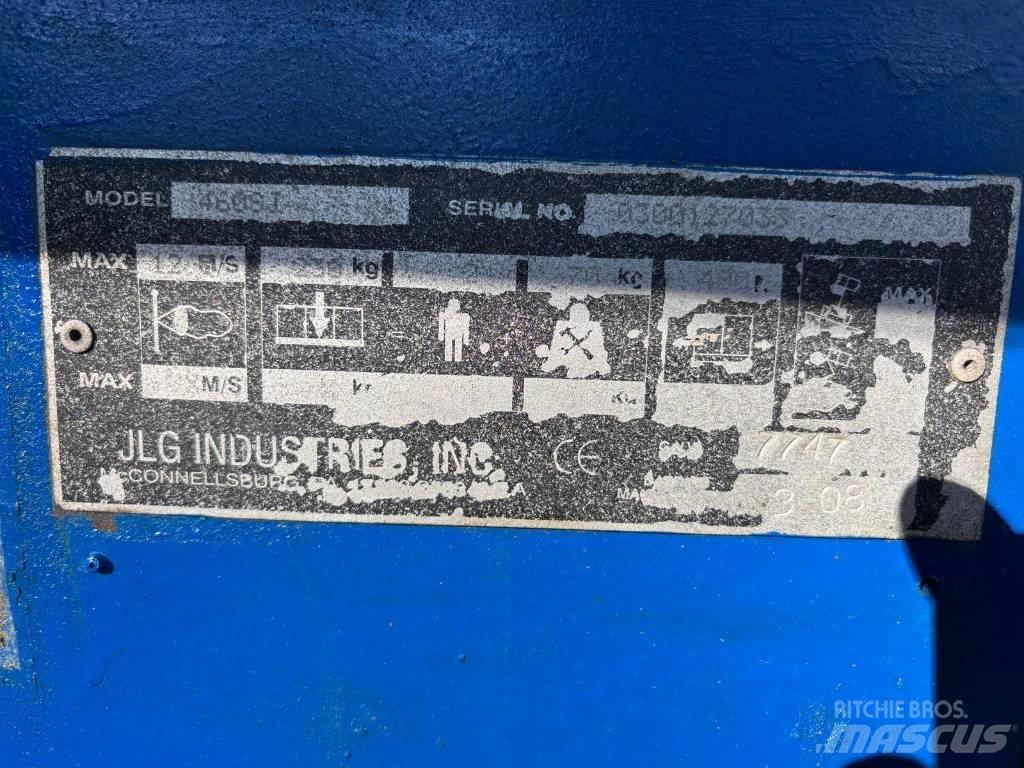 JLG 460 SJ Ανυψωτήρες με αρθρωτό βραχίονα