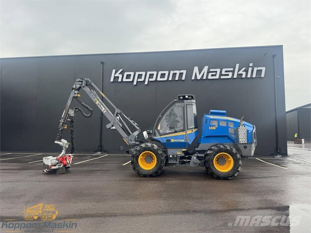 Rottne H8D Θεριζοαλωνιστικές μηχανές