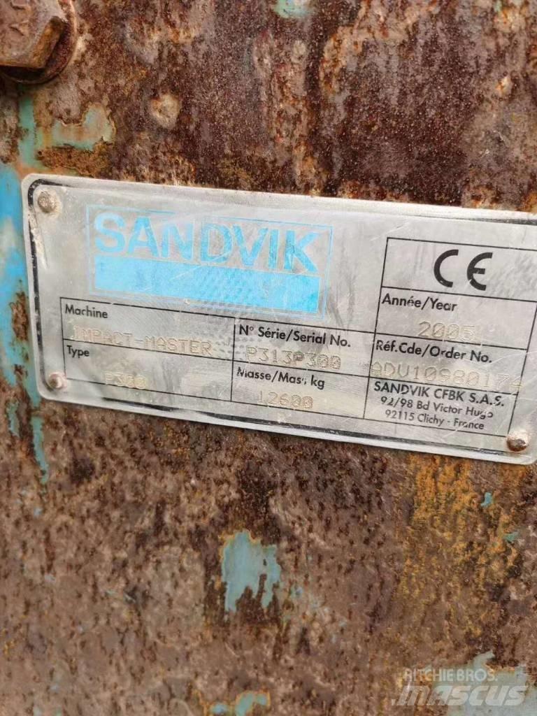 Sandvik P300 Σπαστήρες